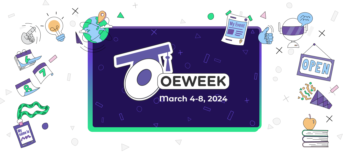 Open Education Week 2024 Banner