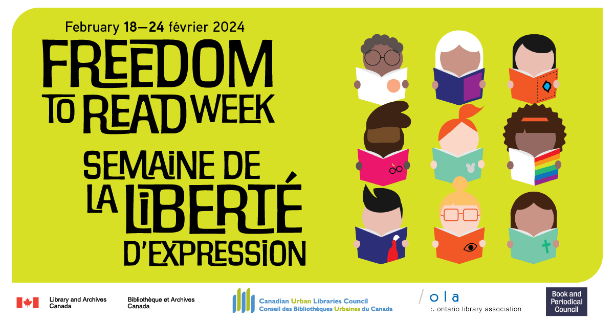 Freedom to Read Week poster